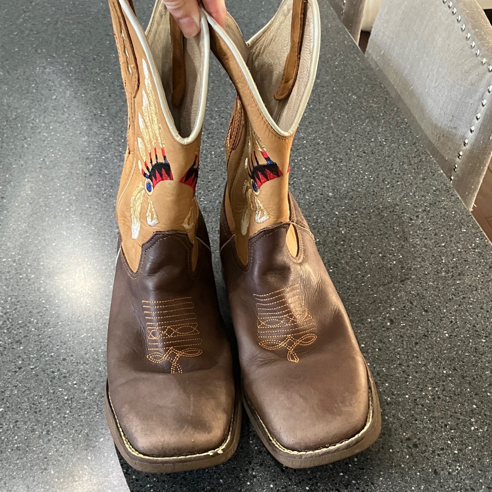 Brown Western Cowboy Boots